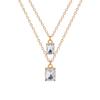 Gold-plated Necklace, New Crystal Pendant, Multi-layer Fashion Celebrity Street Shot Sweater Chain Women
