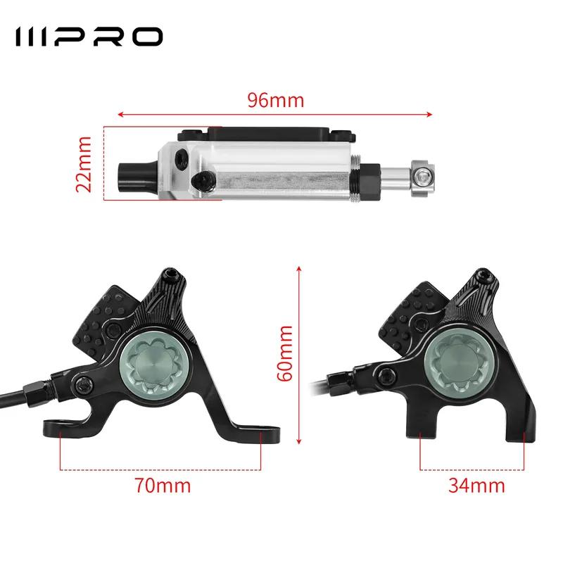 IIIPRO 6R Road Bicycle Hydraulic Disc Brake CNC Integrated Caliper Road Bicycle Line Pull Brake Modified Hydraulic Disc Brake