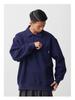 Autumn/Winter Long Sleeve Loose Fit Lapel Hoodie Pullover Casual Polo Shirt.