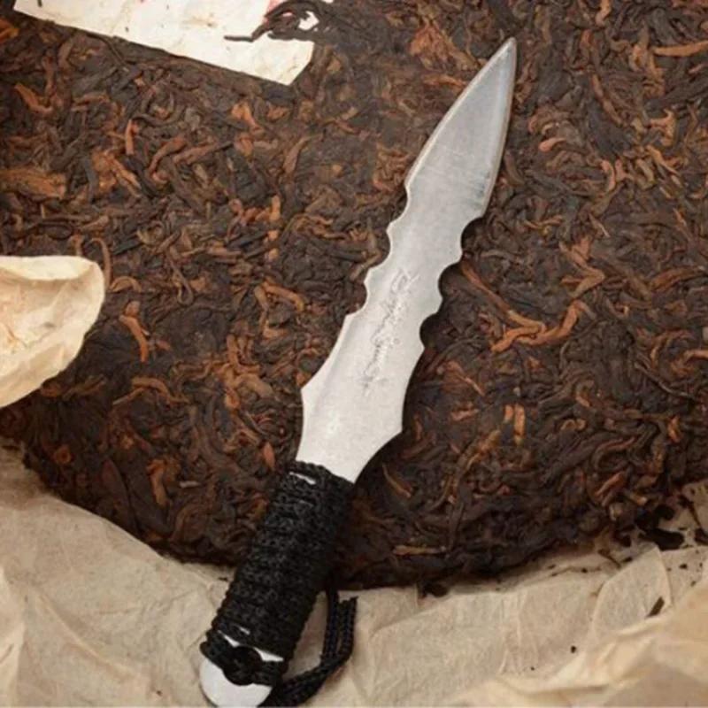 Stainless Steel Metal Insert Thickening Puer Tea Knife Cone, 1 PCS Puer Tea Knife Needle, Tea Accessories