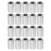 Yctze Car Air Conditioning Pipe Joint,20 Pcs Air Conditioning Hose Aluminum Cover Strong Strength