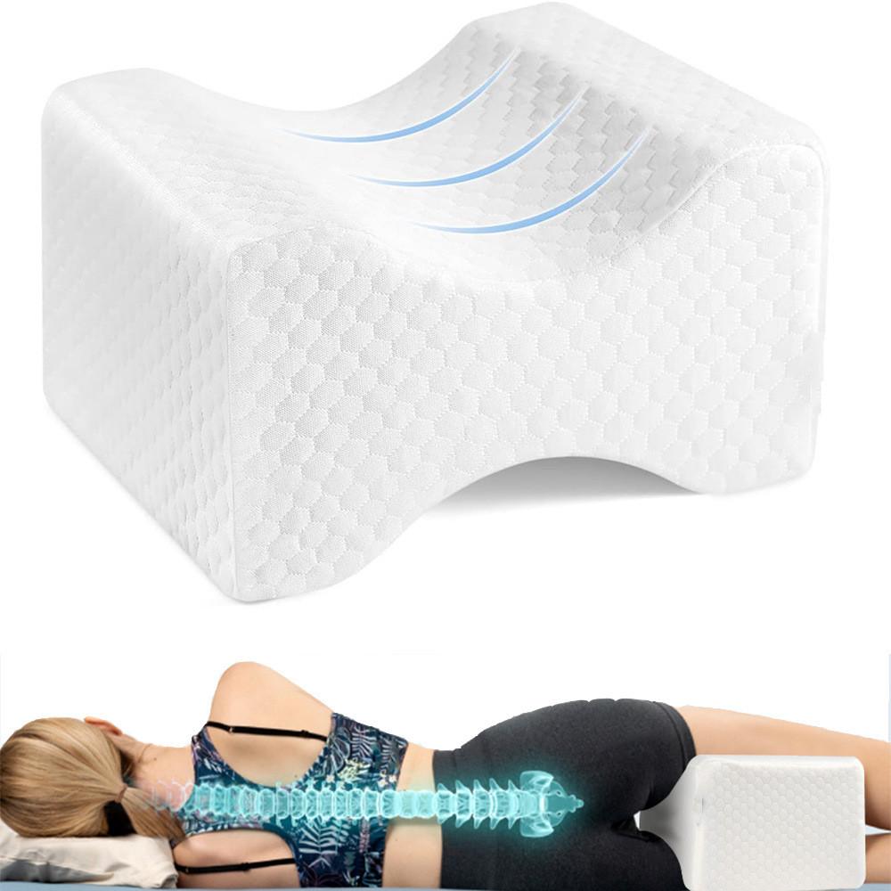 Premium Memory Foam Leg Cushion For Pregnant Women And Seniors With Ergonomic Shape