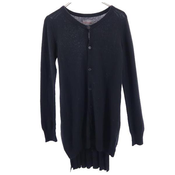 

Yohji Yamamoto Cashmere Blend Long sleeve long cardigan 2 black Women Used