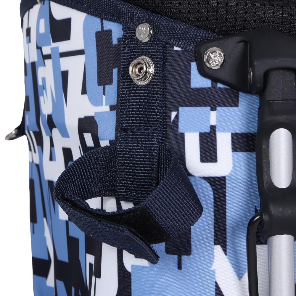 CLUNK Golfový vozík Lehký typ se stojanem 9 typů 5 přihrádek Vodoodpudivý Graffiti 90 CL5RNC50 BLU (BlueFFPánské)