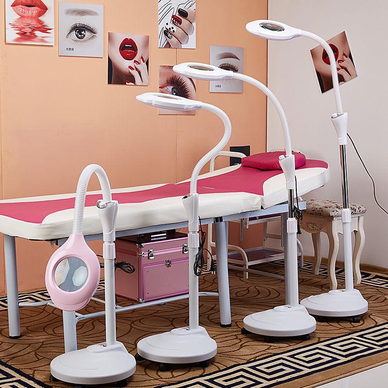 Eyelash LED Beauty Salon Shadowless Floor Lamp for Microblading, Manicure, Eyebrow Tattoo