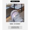 Children's mid-high-top fleece-lined thickened cotton shoes, winter leather sneakers for boys, stylish sports shoes, warm shoes for girls
