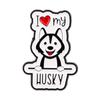 English Love Pet Dog Dog Animal Series Brooch Badge Clothing Backpack Ornament Love Brooch