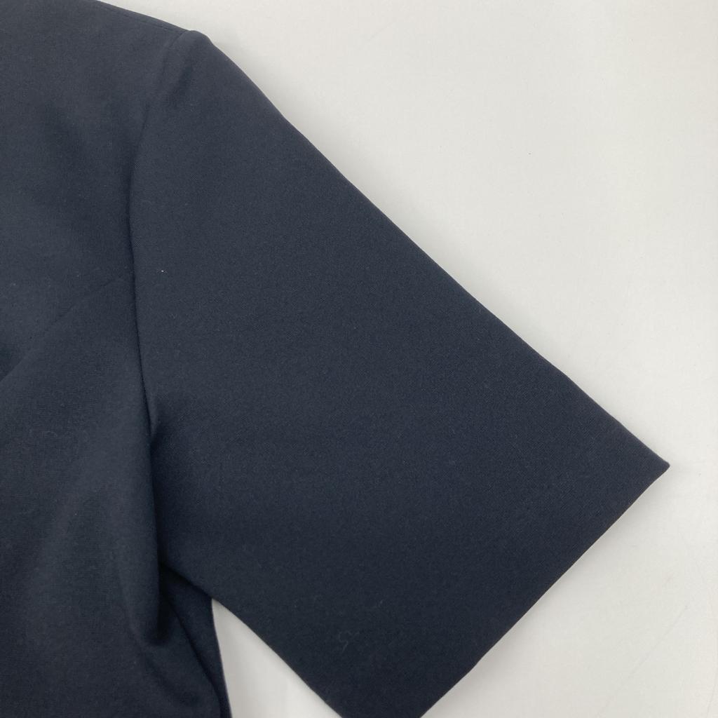 AUXCA.TRUNK Navy Cotton Nylon Stretch Dress Dress XS NavyUsed