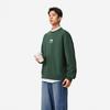 Li Ning Sports Lifestyle Series Letter Print Pullover Casual Long Sleeve Crew Neck Sweatshirt Unisex sweatshirt Maple-Green AWDU925-12