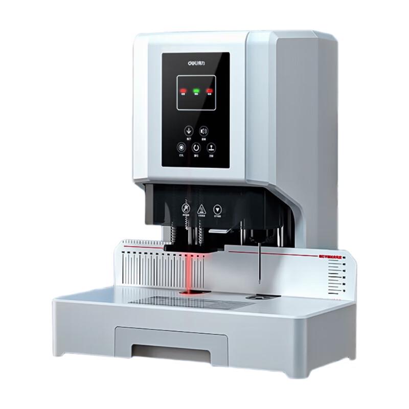 Deli 60mm Electric Accounting Document Binding Machine