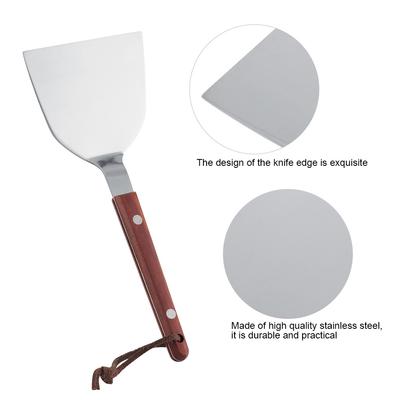 Pala per pancake in acciaio inox, manico per pala da barbecue, pala da cucina, pala da cucina 85