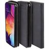 Case for SAMSUNG GALAXY J5 J500 CLOSED SMART MAGNET CASE BLACK + GLASS