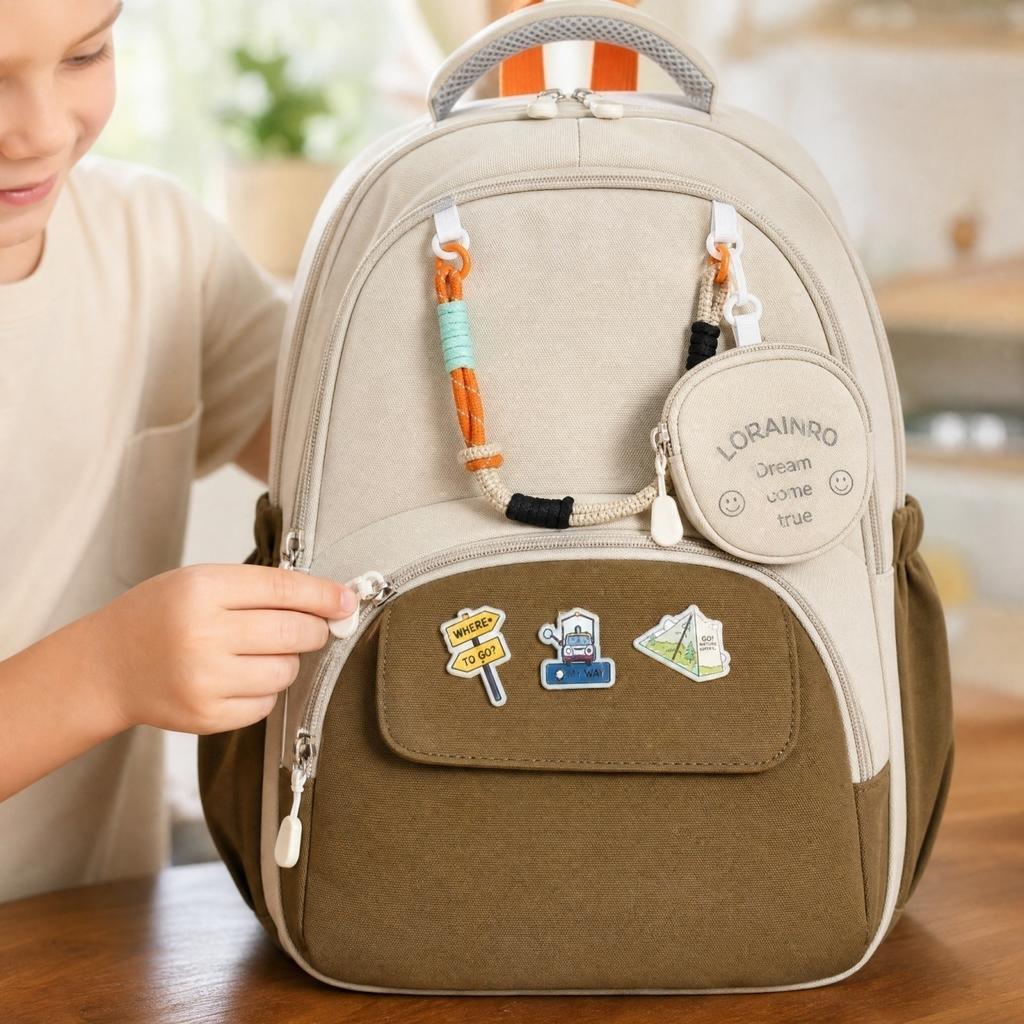 Kids Lightweight Backpack for Boys and Girls Cute Casual Daypack