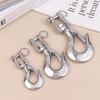 304 Stainless Steel Trigger Clevis Swivel-Eye Lifting Snap Tone Hook Wire Rope Lifting Hook With 150/ 350/650Kg Loading Capacity