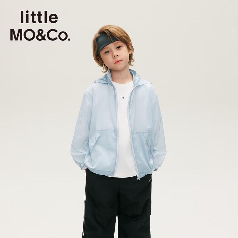 Little MO&Co. Kids  Sun Protection Hooded Jacket 120