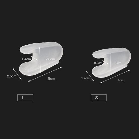 Toe Separator Hallux Valgus Corrector Straightener Bunion Adjuster Feet Care