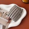 Einfach faltbares Haarband für Damen Unifarbene rutschfeste Haarwasch-Mode-Mädchen-Kopfband Haaraccessoires