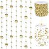 4/10Meter Imitation Pearl String Fishing Line Artificial Pearls String 8+3mm Bead Chain for Craft Garland Flower Wedding Decors