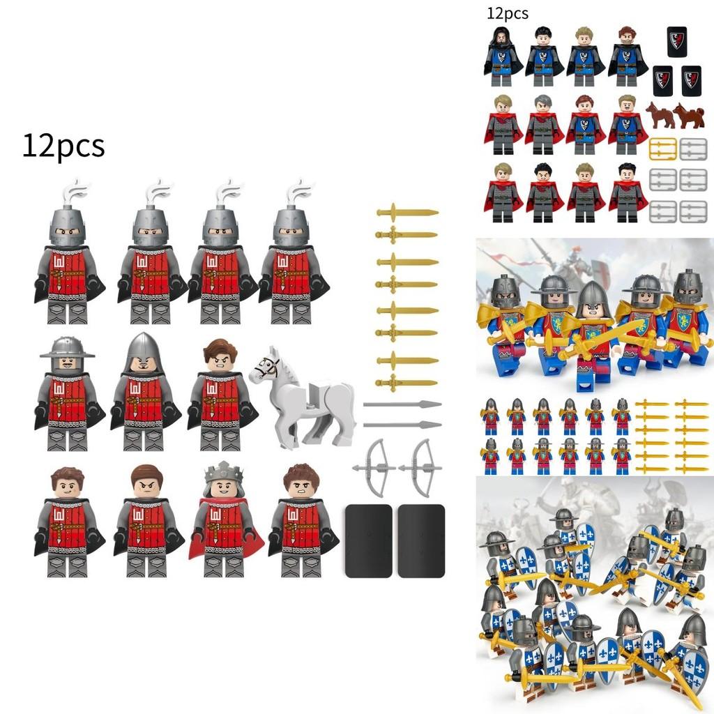 99 Piece Medieval Knight Castle Building Blocks Set For Creative Military Playtime