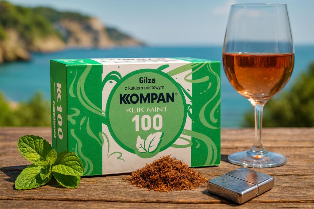 Gilzy Papierosowe Kompan Klik Mint 100Szt X  6