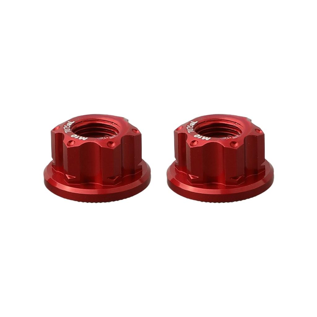 Effortless Assembly Kids Bike Bicycle Rear Wheel Axle Track Nut Pack of 2