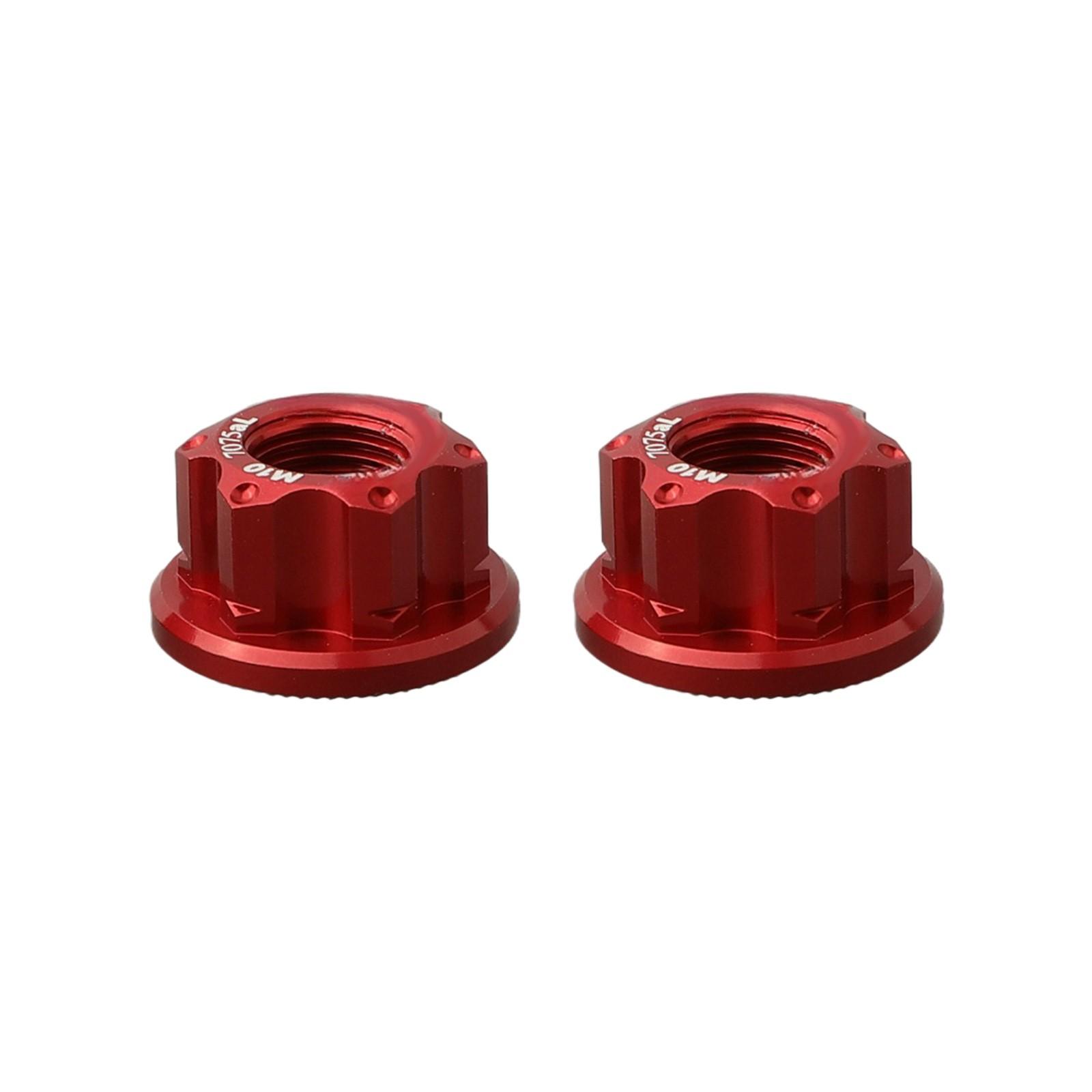 Effortless Assembly Kids Bike Bicycle Rear Wheel Axle Track Nut Pack of 2