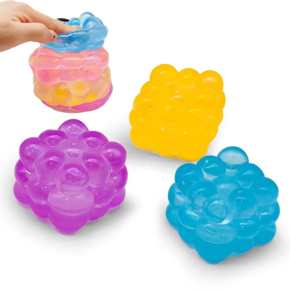 New Three-Dimensional Candy Kneading Music Adult Stress Relief Squeeze Sensory Toys Decompression Simulation Cube Party Gift