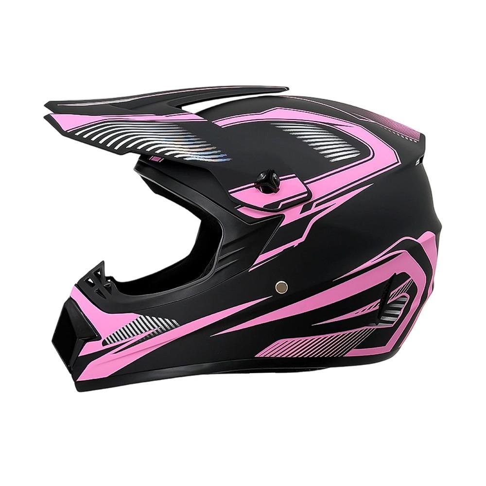 Motorcycle Helmet Off-Road Racing Riding Helmet ABS Breathable Mountain Bike Helmet Color Off-Road Helmet