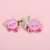 Whimsical Cartoon Pink Character Brooch Decorative Alloy Badge For Every Occasion