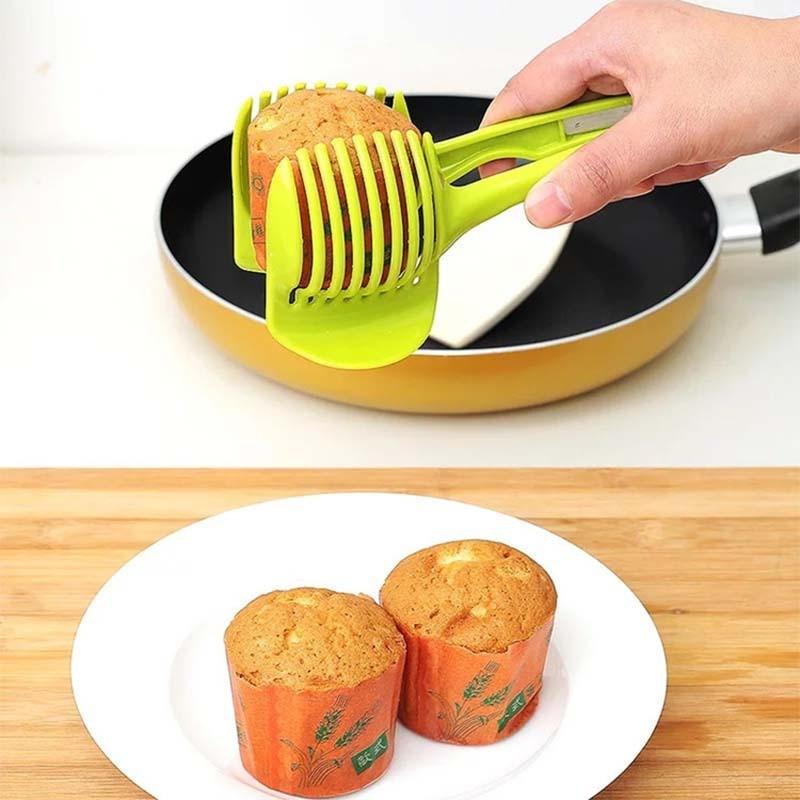 Multi Functional Fruit Plastic Slicer with Handle Vegetable Fruit Divider Fruit and Vegetable Clip