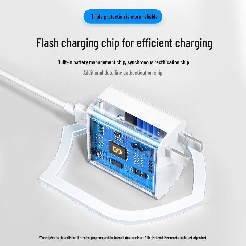 Compatible 66W Super Fast Charger for Huawei P40/Mate30Pro, Honor 6A Flash Charge Set