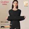 Oudifen 100% Cotton Thermal Underwear Set