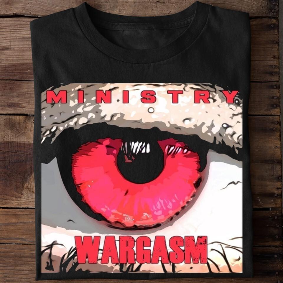 

Vintage Ministry Band Wargasm Shirt Unisex Concert S to 5XL MQ310 Unisex T-Shirt L