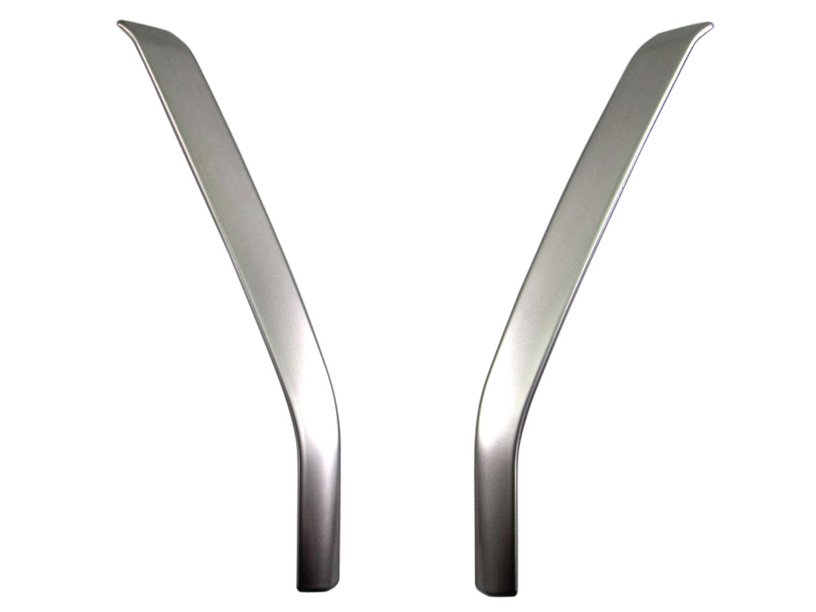 

BRIGHTZ Stainless Steel Front Door Speaker Moulds (2-Piece, Satin Silver) for Delica D:5 CV1W [SPEAKER-043] CV1 CV D5 Diesel (Part Number: 37519)