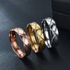 1Pc Simple, Elegant, Fashionable and Versatile Titanium Steel Ring, A Design Ring Suitable for Men and Women