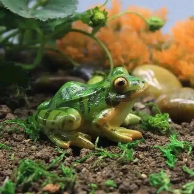 1 Pcs Hot Outdoor Miniature Landscape Decoration Home Decor Selling Lovely Resin Ornaments Spirit Garden Glass Bonsai