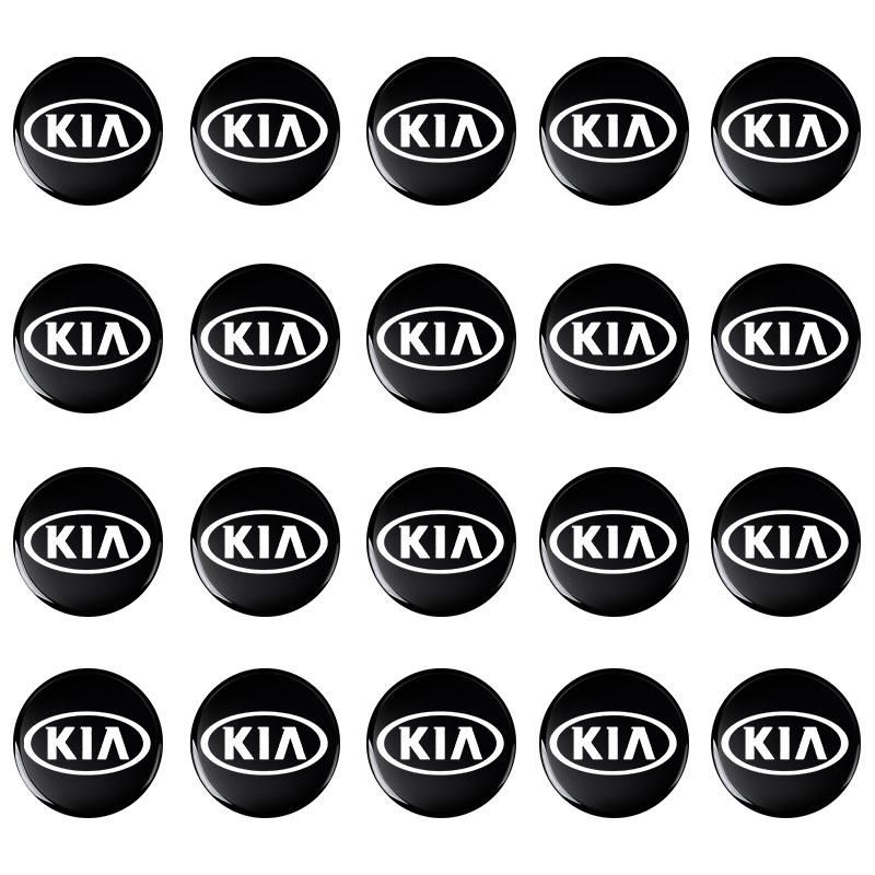 2026 Hot Car Sticker 14MM Remote Car Key LOGO Stickers Emblem Auto Accessories For KIA Sportage Ceed Rio 4 Picanto Sorento Optim