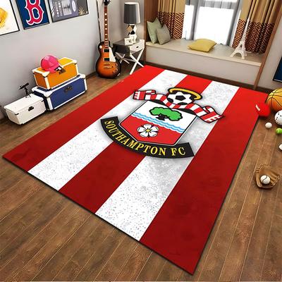 Southampton FC Logo Carpet Suitable As a Non-slip Mat for the Living Room or Bedroom Sofa