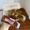 13Cm Oversized Claw Clips For Thick Hair Women Geometric Shark Clip Versatile Minimalist Hair Clip Claws Girls Hair Accessories