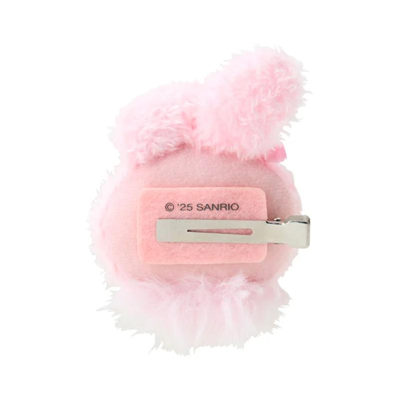 Sanrio My Melody Face-shaped Hair Clip ( Merousaromiusa ) Japan NEW