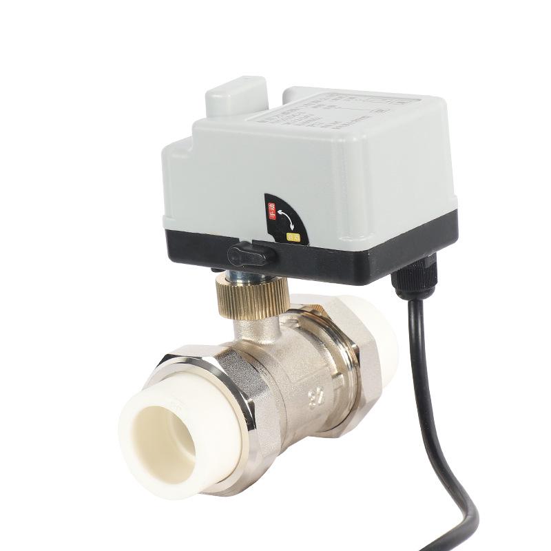 PPR Manuell-Automatisch Elektrisches Solar-Kugelhahn 220V für Leitungswasser