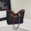 Oxford Cloth Bag Women's Large-capacity New Casual Versatile Shoulder Bag Cloth Bag High-end Commuter Tote Bag