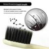 Shuke Wide Head Charcoal Toothbrush 8-Pack