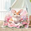 1pc Animals: cats, pattern blanket, all season lightweight home office outdoor nap multifunctional blanket