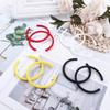 Geometric Round Personality Candy Color C-shaped Hoop Earrings Round Earrings Women Jewelry