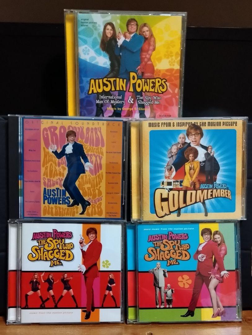 

[USED] Austin Powers 5 CD set Mike Myers