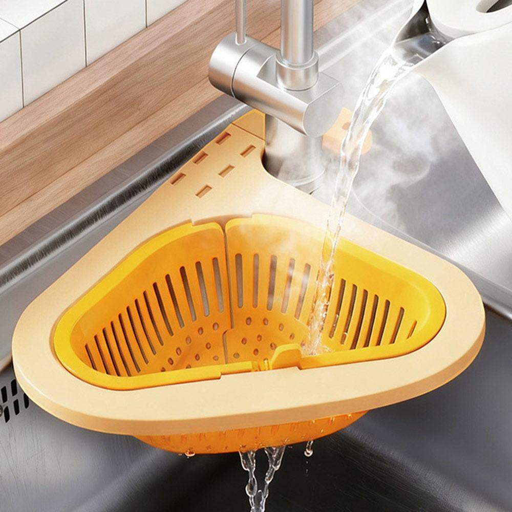 Press Dumping Waste Sink Hanging Drain Basket Separate Anti-leak Detachable Openable Bottom Cover Kitchen Sink Filter Strainer