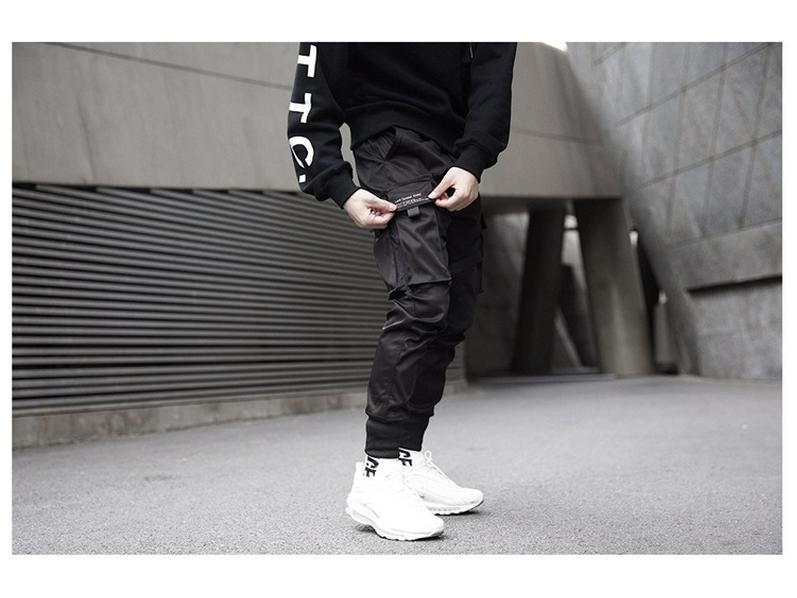 Hidden Spring Erkek Modaya Uygun Bol Çok Cepli Günlük Tulum