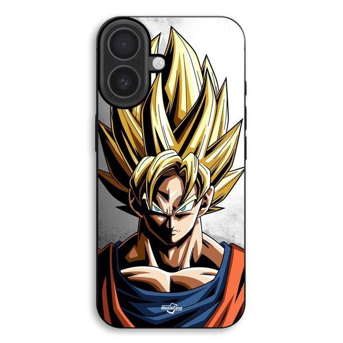 Coque de téléphone - MANIACASE - iPhone 17 - Goku Dragon Ball Z - Silicone TPU - Souple