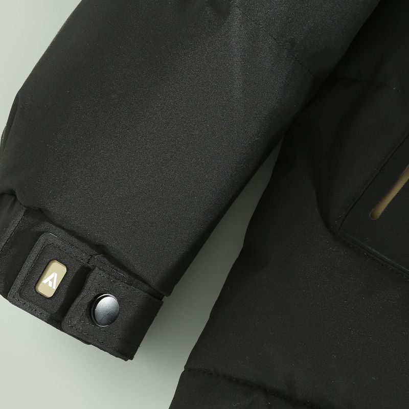 Japanese Export Surplus Men's Thick Cotton Jacket Winter Hooded Warm Coat Loose Casual Cotton Clothing Top